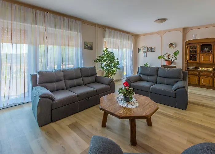 Apartment Hundefreundliches Mit Privatparkplatz, Bbq-bereich Und Grossem Balkon